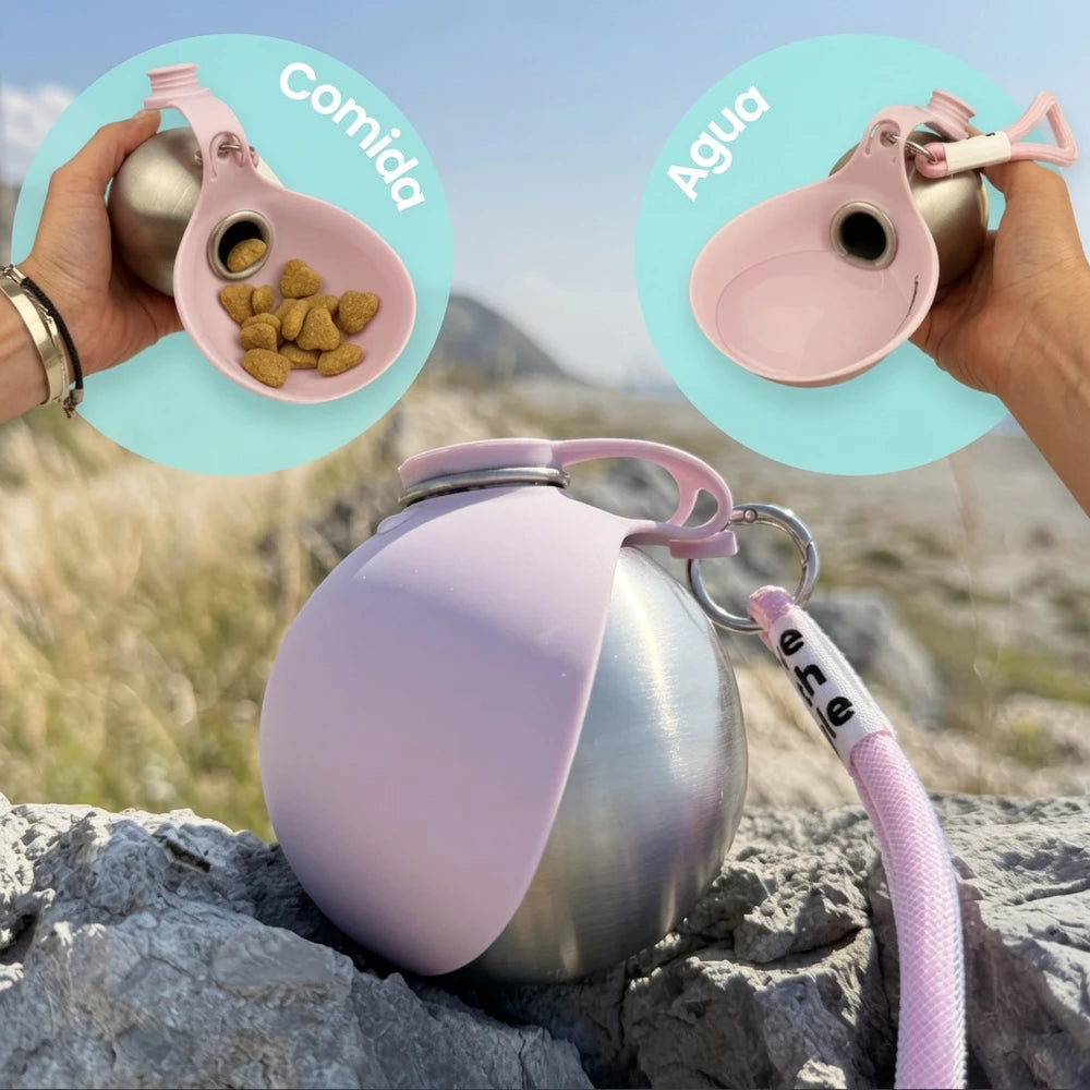 Botella de Agua Portátil para Perros