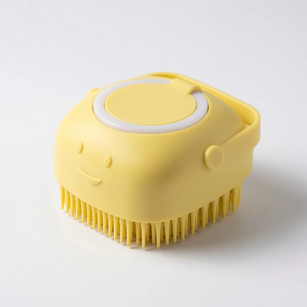 Cepillo de Baño dispensador para mascotas