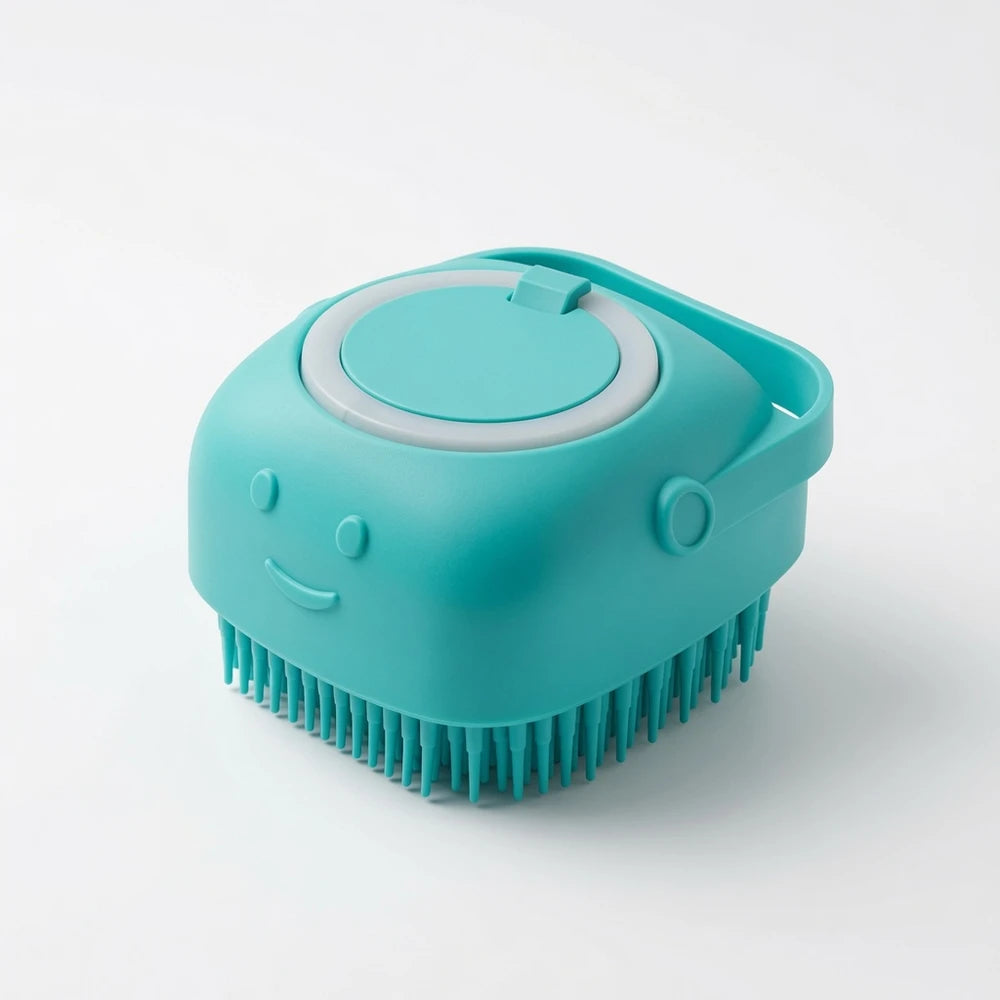 Cepillo de Baño dispensador para mascotas