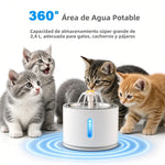 Fuente automática de Agua con luz LED