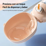 Botella Portátil con compartimento para comida incluido.Botella 2 en 1.