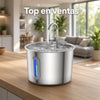 Fuente automática de Agua Redonda. enchufable, 2.2L
