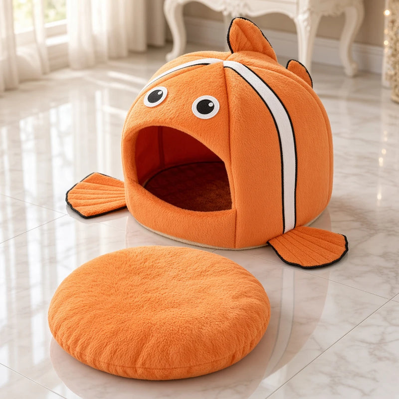 Cama de tela con Diseño de Pez Payaso