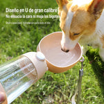 Botella Portátil con compartimento para comida incluido.Botella 2 en 1.