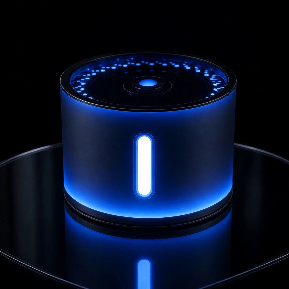 Fuente automática de Agua con luz LED